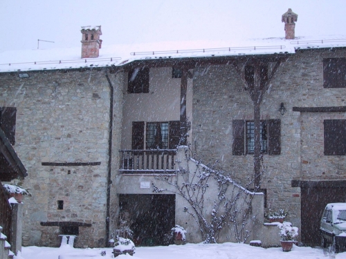 Cà Monduzzi in inverno