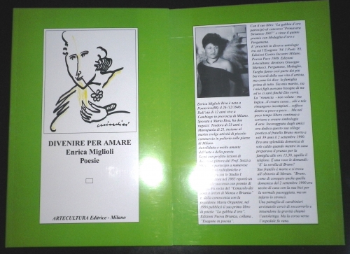 divenire per amare, libro di poesie 1994