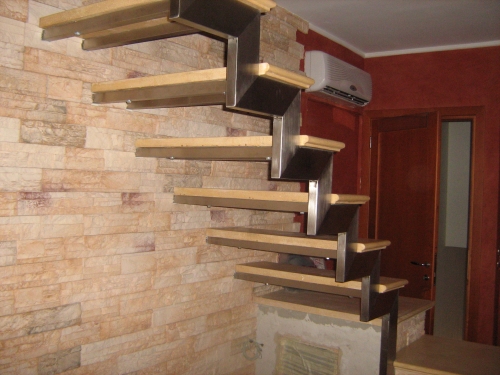 scala in acciaio inox