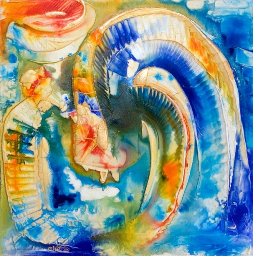 Spirito Libero - AQVACOLOR 4D - 2008 - cm 60x80x5