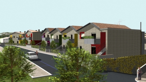 Edificio "F3"...di prossima realizzazione: FRONTE SECONDARIO LATO MONTE