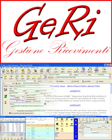 Software per la gestione dei ricevimenti per ristoranti specializzati in banchetti e ricevimenti
